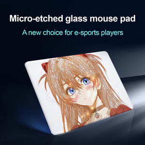 Tapis de souris en verre résistant à l'usure, à surface micro-gravée lisse et de haute qualité, très vendu - Product Image 4