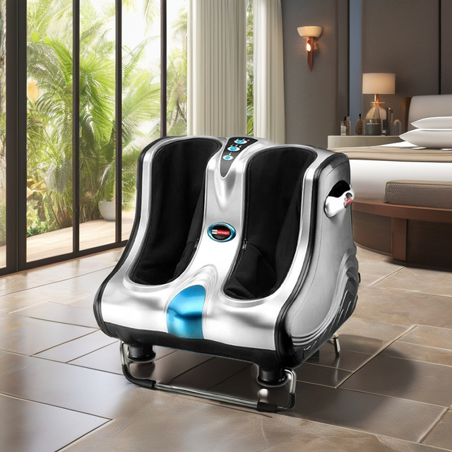 Vibrating Foot and Calf Massage Machine Body Leg Foot Massager with Blood Circulation Feature