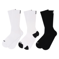Chaussettes de cyclisme personnalisées, chaussettes de haute qualité, chaussettes de cyclisme en nylon Coolmax, chaussettes de cyclisme à compression personnalisées