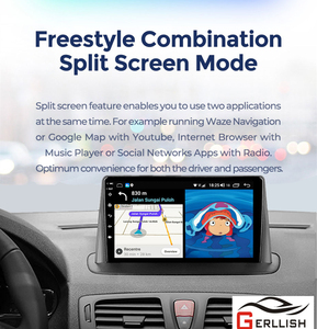 Gerllish <span class=keywords><strong>Android</strong></span> 9 xe cho DVD đa phương tiện Máy nghe nhạc GPS navigation SWC WIFI video cho Renault <span class=keywords><strong>megane</strong></span> 3 2008 2014 đài phát thanh cho DVD cho - Product Image 6