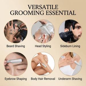 Rasoio Professionale in Acciaio Inossidabile per Barbieri, Affilato per Taglio Capelli e Barba, per Uomo, Salone e Cura Personale - Product Image 5