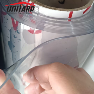 Film transparent de PVC de PVC mou extérieur imperméable 700 microns de bâche transparente <span class=keywords><strong>pour</strong></span> le rideau - Product Image 1