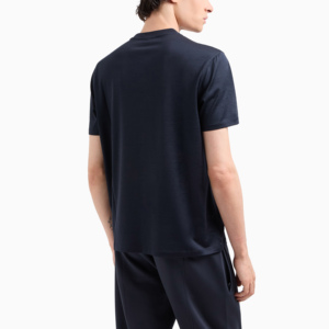 Vente en gros <span class=keywords><strong>de</strong></span> t-shirts à manches courtes en jersey lyocell essentiel pour hommes - Product Image 3