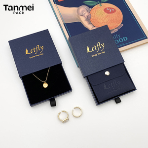 Custom Logo Jewelry Packaging <b>Box</b> Paper <b>Gift</b> <b>Box</b> for Ring <b>Earring</b> Necklace Bracelet Luxury Jewelry <b>Gift</b> <b>Box</b> - Product Image 1