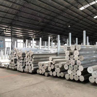 Prix d'usine, profilés en aluminium extrudé de qualité 6101A, taille personnalisée, barres rondes, carrées et plates en aluminium