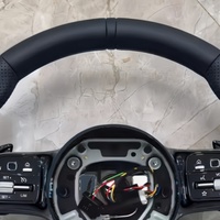 Volant de voiture personnalisé en fibre de carbone pour mercedes-benz C300 C200 C180 W204 W211W213 W205 W447 E63 Glc classe S G