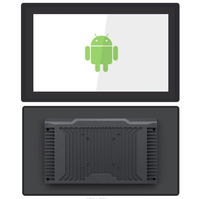 Panel layar sentuh kapasitif terpasang di dinding industri kustomisasi Panel tampilan 10.1 "Android RS232 10 inci layar Android