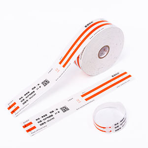 Gelang Termal Kesehatan untuk Identifikasi Pasien, Gelang Medis dengan Pencetakan Termal Langsung untuk Pasien Rumah Sakit - Product Image 1