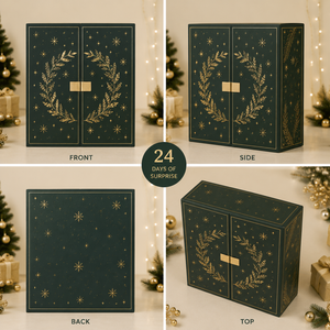 Calendrier de l'<span class=keywords><strong>Avent</strong></span> Beauté Personnalisé 24 Jours – Boîtes Rigides pour Soins de la Peau & Maquillage – Carton Écologique Imprimé UV – Cadeau de Noël Tiroir - Product Image 2