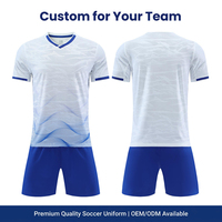 Maillot de football personnalisé en polyester sublimé avec logo et nom, fournisseur en gros OEM de maillots de football