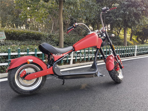 Italy Classical Style Scooter <b>72V</b>/20AH/30AH Lithium 3000w 2 Wheel Fat Tire Golf Motorcycle with EEC - Product Image 3