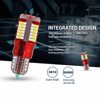 HYNBYZJ Neue Modifikation LED Motorrad Blinker W5W T10 3014 57SMD Auto Eisblau Weiß Kuppel Kartenleuchte Instrumententafelbeleuchtung