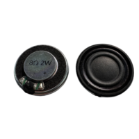 Komponen Speaker Kecil Magnet Internal Diafragma Laminasi Tahan Panas 28mm Bulat 8Ohm 2W 4Ohm 3W Suara Bagus Loudspeaker