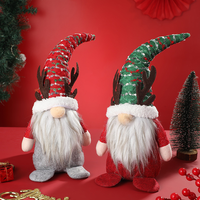 Père Noël Poupée Fenêtre Ornements Suspendus Décorations De Noël Rudolph Poupée Ornements Poupée Naine Sans Visage