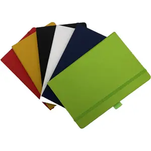 دفتر ملاحظات مرن متعدد الألوان, دفتر ملاحظات A5 RPET جديد من مادة متعددة الألوان قابل لإعادة الاستخدام وإعادة تدوير الورق دفتر ملاحظات البيئة