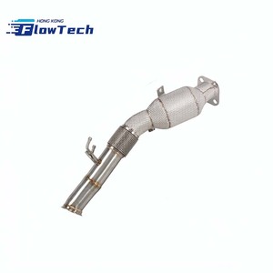 ท่อลงสแตนเลส SS304 แบบไหลแรงสูง พร้อมแผ่นกันความร้อน สำหรับ Ford Focus RS 2.3T – ท่อไอเสียสมรรถนะสูงแบบยึดติดโดยตรง - Product Image 3