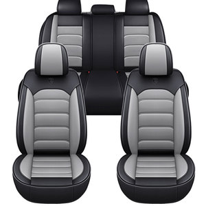 <strong>Best</strong> Selling General Used Well Fitting Napa Leather Automotive Luxury Custom logo Universal <strong>Car</strong> Seat Covers Full <strong>Set</strong> - Product Image 6