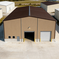 Kits de Construcción Metálica Modular, Estructura de Acero Prefabricada para Almacenes y Garajes, Estructura de Acero Ligero