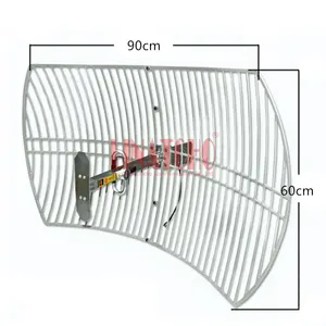 2 ग्राम 900mhz 15db आउटडोर उच्च लाभ जीएसएम डिश पैराबोलिक ग्रिड एंटेना