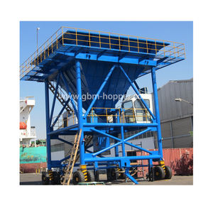 GBM 30 m3 trémie de charbon port ciment trémie trémie portuaire avec convoyeur - Product Image 4