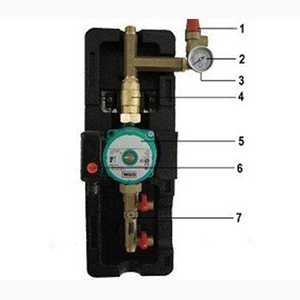 Calentador de Agua <span class=keywords><strong>Solar</strong></span> Dividido SP106 con Bomba de Circulación WILO y Tanque de Expansión - Product Image 6