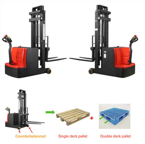 Apilador Eléctrico de Paletas HELI de 1.5 Toneladas para Pasillos Estrechos, Montacargas Todoterreno de 2 Toneladas, Elevador Portátil para Almacén - Product Image 2