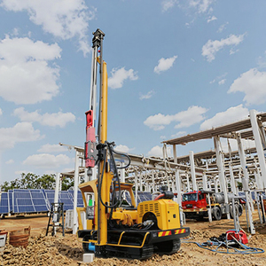 Hengxing Everstar Crawler Pile Driver for India's Technology-Driven Infrastructure Easy Operation Diesel Engine Motor Core - Product Image 1