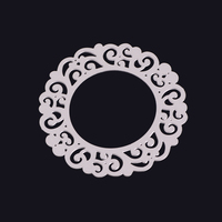 AAGU Cina Professionale di Taglio Muore Produttore Del Fiore Del Merletto Rotondo di Metallo In Acciaio Al Carbonio di Taglio Muore Scrapbooking