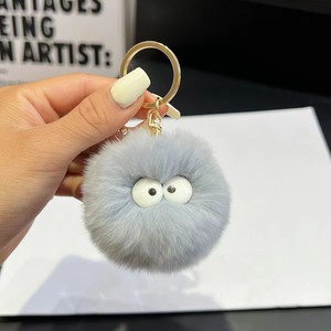 Set <span class=keywords><strong>de</strong></span> Llaveros <span class=keywords><strong>de</strong></span> <span class=keywords><strong>Peluche</strong></span> <span class=keywords><strong>de</strong></span> Monstruos Peludos Arcoíris |   Amuletos Kawaii para Bolsos con Ojos Grandes |   Ideal para Niños y Recuerdos <span class=keywords><strong>de</strong></span> Fiesta - Product Image 3