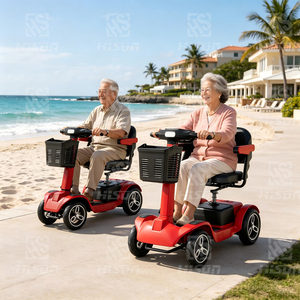 Trottinette Électrique Pliable pour le Shopping, Batterie Amovible 15Ah, Autonomie 30Km, Trottinette de Golf, Charge Maximale 120kg, Trottinette Électronique à Quatre Roues - Product Image 4