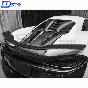 Cubierta de entrada de aire del motor trasero del coche para Mclaren 570S 570GT piezas de fibra de carbono seco - Product Image 3