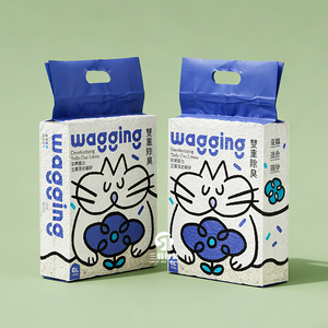 Stand Up Cat Litter <b>Bags</b> 6L 10L 20L | Heavy Duty Moisture Proof <b>Vacuum</b> Packaging with Side Handle - Product Image 6