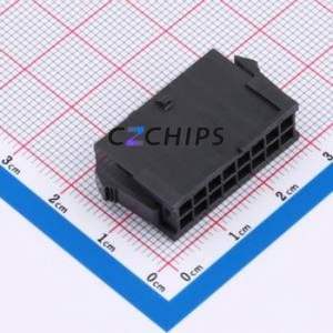 BX-MX3.0-2-8P-MJK Housing (Wire-to-Board / Wire-to-Wire) P=3mm Connector 2x8P 3mm Micro-Fit (MX 3.0) 3mm - Product Image 1