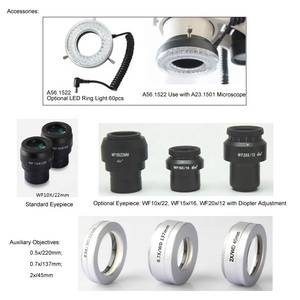 OPTO-EDU A23.1501-B4 8x-50x 줌 쌍안경형 입체 현미경 - Product Image 5