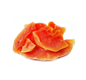 Vente en gros de haute qualité Papaye séchée molle Papaye déshydratée Délicieux fruits séchés Nourriture sèche Papaye séchée sucrée de 99GD