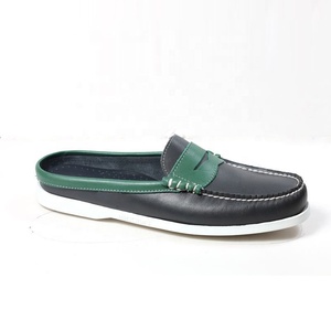 African Classic <strong>Men</strong> <strong>Slipper</strong> Latest Design Fashion Original Brand Genuine Leather Boat Shoes Sandals <strong>for</strong> <strong>Men</strong> - Product Image 5