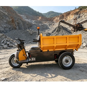 Mini Dumper Elettrico HuanSheng con Ribaltamento Idraulico 1.5 tonnellate, Speciale per Miniera e Tunnel, Mini Dumper Minerario - Product Image 2