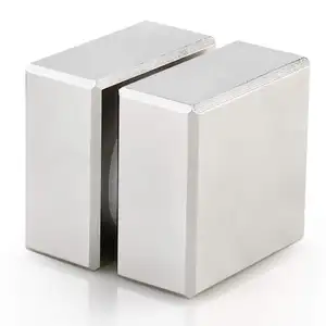 Cakram Magnet Permanen Kuat Super Kuat, Bumi Langka 40X40X20Mm Magnet Blok Neodymium