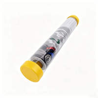 Tube en PVC transparent imperméable pour tapis de jeu de Mahjong, tube de rangement, couleur et logo personnalisés, OEM