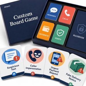 Juego <span class=keywords><strong>de</strong></span> Cartas Educativo Personalizado para la Prevención <span class=keywords><strong>de</strong></span> Estafas Digitales para Personas Mayores, Juego <span class=keywords><strong>de</strong></span> Mesa <span class=keywords><strong>de</strong></span> Entrenamiento, Kit <span class=keywords><strong>de</strong></span> Aprendizaje <span class=keywords><strong>de</strong></span> Escenarios <span class=keywords><strong>de</strong></span> Gran Formato - Product Image 2