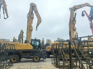 <span class=keywords><strong>Movimentatore</strong></span> <span class=keywords><strong>di</strong></span> <span class=keywords><strong>Materiali</strong></span> Mobile Xe240wm Xe350wm con Ruote da 24t 36t Escavatore con Pinza per Rottami - Product Image 5