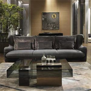 <span class=keywords><strong>Table</strong></span> Basse Moderne <span class=keywords><strong>Sur</strong></span> <span class=keywords><strong>Mesure</strong></span> pour Salon <span class=keywords><strong>en</strong></span> Marbre Naturel avec Plateau <span class=keywords><strong>en</strong></span> <span class=keywords><strong>Verre</strong></span> <span class=keywords><strong>Trempé</strong></span> - Product Image 3