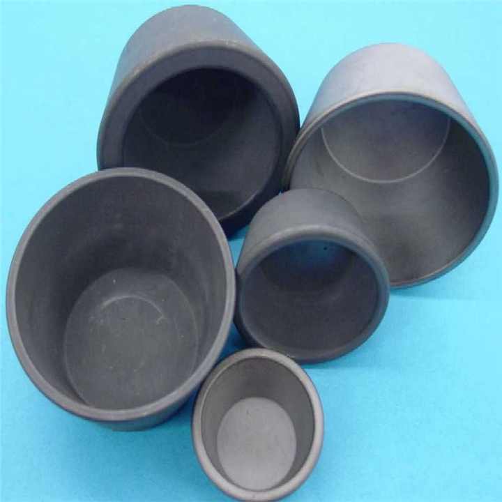 Lot De 4 Creusets En Graphite - Pour Fusion Métaux (Or, Argent, Cuivre) - Avec Pince Et Tige