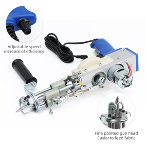 Jp Tinh Tế Thảm Dệt Máy Dệt Kim Công Cụ <span class=keywords><strong>Tufting</strong></span> Súng Điện Tufted Vải Làm 2in1 Tay <span class=keywords><strong>Tufting</strong></span> Súng - Product Image 2
