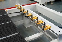 Máquina CNC para Trabajar la Madera, Router 1325, Máquina de Grabado CNC de 4 Ejes para Muebles de Gabinete