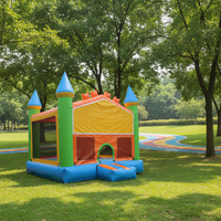 Château gonflable commercial en PVC de haute qualité, directement de l'usine, pour enfants, idéal pour les locations de jeux et de fêtes.