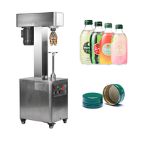 Machine de capsulage manuelle semi-automatique de bouteilles en verre d'huile d'olive