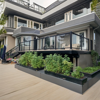 Balustrade de balcon en verre et alliage d'aluminium au design moderne BOSI, garde-corps en acier inoxydable pour escalier, villa, terrasse, piscine, maison