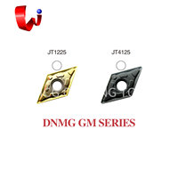 JXTC DNMG DNMG 150608 GM JT4125 Carbide Inserts CNC Turning Tool Lathe Cutter Tools