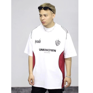 เสื้อบาสเก็ตบอลปรับแต่งได้220กรัมการตรวจสอบ100% โพลีเอสเตอร์ระบายอากาศเหมาะสำหรับทุกฤดูกาลด้วยการพิมพ์3D อัตโนมัติ - Product Image 5